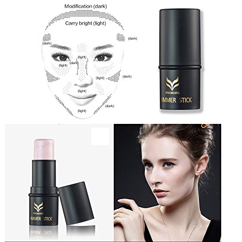 Make-up Highlight & Contour Stick 3 Farben Wasserdichte Schimmer Gesicht Augen Concealer Pen Stick Kosmetik Molie - 7