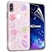 Produktbild OKZone iPhone XS Hülle, Luxus Glitzer Bling Glänzende Design Weich TPU Bumper Case Silikon Schutzhülle Handy Tasche Rückseite Hülle Etui Cover TPU Bumper Schale für Apple iPhone XS 5.8 Zoll (Klar)