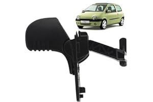 STARKIT PERFORMANCE Poignée de porte compatible pour Twingo 1 (1993-2007) poignée extérieure | AVANT DROITE (côté passager) (noire) 7700822425