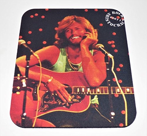 BEE GEES Barry Gibb COMPUTER MOUSE PAD