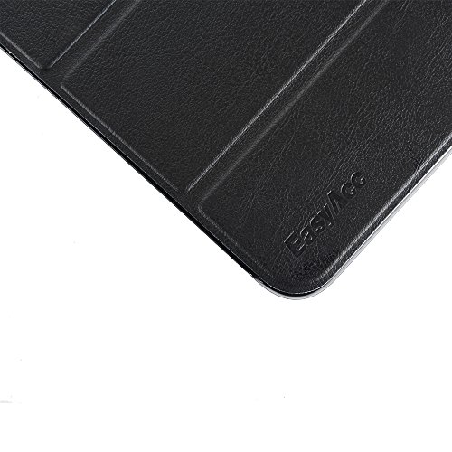 EasyAcc Samsung Galaxy Tab 4 10.1 Hülle SM-T530 SM-T535 Case Tasche mit Standfunktion Auto Wake up Sleep PU Leder hüllen für Samsung Galaxy Tab 4 10.1 Smart Cover mit Auto Sleep Wake up / Standfunktion (Schwarz, Kunstleder, Ultra dünn) - 6