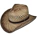 Produktbild Cowboyhut Westernhut Cowboy Western Hut Sommerhut Strohhut Straw Stroh Sonnenhut