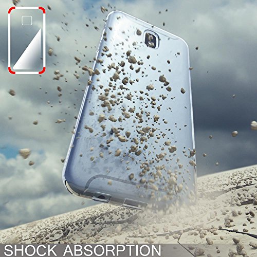 Samsung Galaxy J3 2017  EU-Model  Funda Carcasa de NALIA  Protectora Movil TPU Silicona Ultra-Fina Gel Transparente  Cubierta Goma Cover Case Clear para Samsung J3 2017  Designs Deer