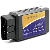 ELM327 WiFi 1.5 OBD2 Ara&ccedil; Arıza Tespit Cihazı, iPhone Uyumlu, PIC18F25K80 &Ccedil;ipsetli, Kablosuz Tarayıcı