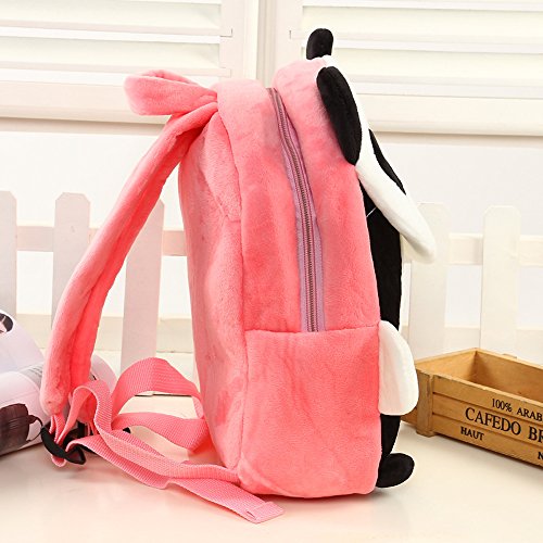 Comfysail Panda Mignon Bébé Garçon Fille Peluche Cartable Sac à Dos Enfant Maternelle Loisir Poche