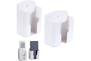 ANNERATTERYER Wandhalterung Medien Aufbewahrungsbox Fernbedienung Halter Veranstalter Selbstklebende Fernbedienung Aufbewahrungsbox Wand Fernbedienungen Organizer Für Fernbedienung Smartphone Kamm Make Up Pinsel