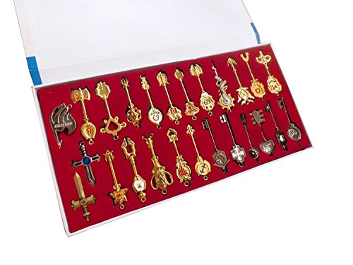 Preisvergleich Produktbild Fairy Tail Lucy Neue Kollektion Goldene Sterntasten + Kettensatz Ver.4