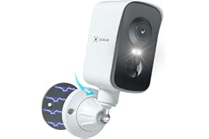 COCOCAM Portatile Magnetica 4G Telecamera con SIM Senza Fili Esterno/Interno 2K per RV/Campeggio/Viaggio, 300°Pan, 10000Ahm Batteria, PIR&AI Rilevamento Umano, Scheda SIM Integrata (NO WIFI)