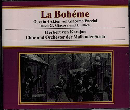 Preisvergleich Produktbild LA BOHEME Oper in 4 Acten