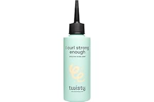 TWISTY I Curl Strong Enough - peeling enzymatyczny do skóry głowy z kwasami AHA, oczyszczający i wspomaga mikrokrążenie, 98% naturalny, bez silikonów – 150 ml