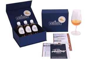 LE CLUB DES CONNAISSEURS DEGUSTATION DE SPIRITUEUX Le P'tit Antillais - Coffret Dégustation Rhum Des Antilles Françaises 3 x 40ml - Le Club Des Connaisseurs
