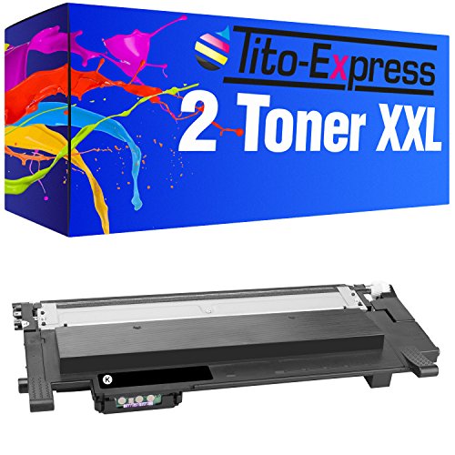 Tito-Express PlatinumSerie 2 Toner XXL Compatible con Samsung CLT-404S C430W C480W C480FN C480FW SL-C430 SL-C430W SL-C480W SL-C480 SL-C480FW SL-C480FN | Black 1,500