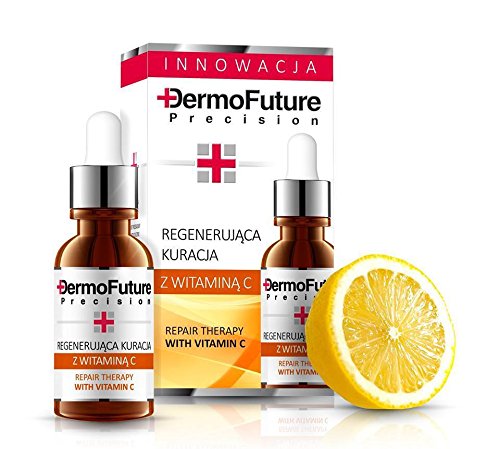 DERMOFUTURE Antifalten Serum - 30% Vitamin C + Hyaluronsäure Pigmentierung 20ml