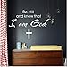Produktbild Noch wissen und ich bin ein Gott Kunst Vinyl Wand Zitat Aufkleber Schriftzug Religion Wort Home Decor Applique