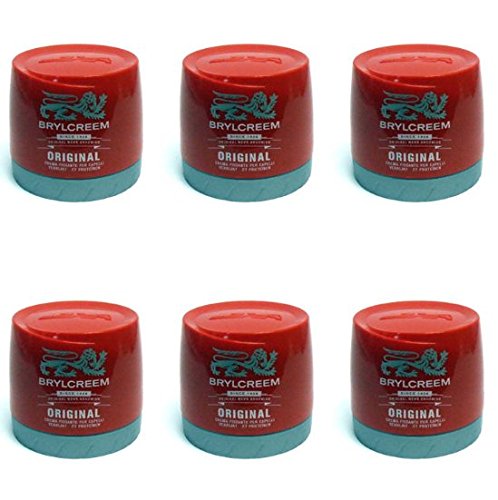 6 x brylcreem crema fissante per capelli 150 ml