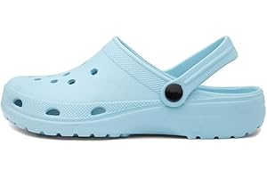 Shoe Zone - Summer Womens Light Blue EVA Clog