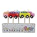 Produktbild 5er Pack Paraffin Cartoon Kinder Kinder Geburtstag Party Kuchen Kerze Dekoration mit Holzstab Bus