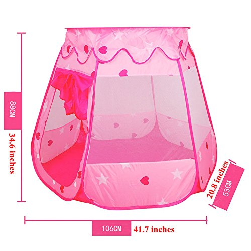 Sand's Clover, Children Play Tent, kids Pop Up Tent, Easy Folding Tent House, Indoor or Outdoor Garden Toy, Wendy House Playhouse Game House Baby Beach Sun Tent (Red) reviews Sand's Clover, Children Play Tent, kids Pop Up Tent, Easy Folding Tent House, Indoor or Outdoor Garden Toy, Wendy House Playhouse Game House Baby Beach Sun Tent (Red)
