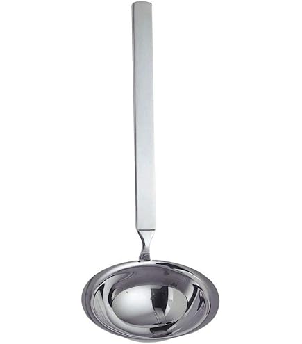 Cuillère De Service Pour Risotto Alessi IS01 - Acier Inoxydable 18/10 Brillant, Design Élégant Et Pratique 6.5 X 29.5 X 24 Cm