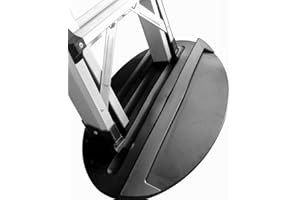 ALETO Ladder Base Stops Ladders Slipping Extension Ladder Stop Mat Safe Non-Slip Anti-Skid Anti-Slip Stopper Mat Rubber 27"x16" Floor Protect Protection Safety