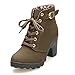 Produktbild Stiefeletten Damen,Damen High Heels Boots Schnalle Plateau Stiefel Schuhe,Binggong Damen Stiefeletten