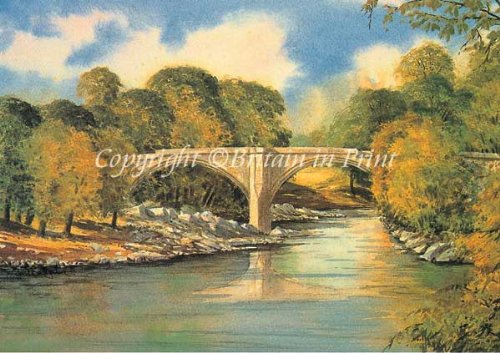 Britain in Print Devil's Bridge Mounted Miniature 5x4 inches