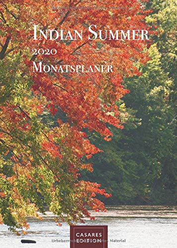 Télécharger Indian Summer Monatsplaner 2020 30x42cm Francais PDF