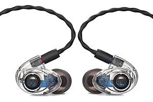 Westone Audio AM Pro X20 Professionelle In-Ear-Monitor-Kopfhörer – für Musiker, mit Ambient-Filter, Dual Balanced Armature Treibern, Kompaktes Design, 2-Wege Passiv-Crossover – Transparent