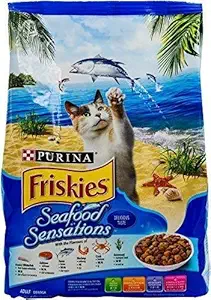 Purina Friskies Protein Rich Seafood Sensations Flavour Dry Food Adult Cat Food (7 Kg)