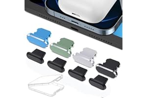 AUZOSL Compatibles avec14 13 12 Lot de 6 Bouchons Anti-poussière 4 en Aluminium + 2 Bouchons Anti-poussière en Silicone, Bleu, Vert, étoile Polaire, Minuit