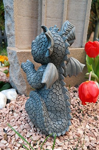 Gartendrache HaHaHa Drache Figur Garten Gartenfigur TOP - 4