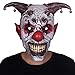 Produktbild WETERS Halloween Horrific Demon Adult Scary Clown Cosplay Requisiten Teufel Flamme Zombie Maske
