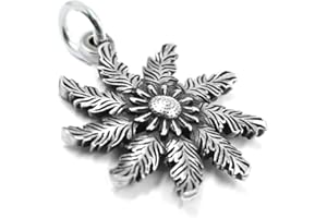 PASSO Colgante Sol Etnico de 24mm en plata - Flor del Sol Vasca - Poderoso amuleto en plata envejecida - Se envía en un cajita para regalo