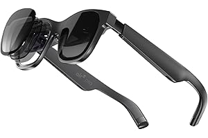 XREAL Air 2 Pro AR Brille, 46° FOV, 130" 120Hz HD-Display, Echte Farben, kinoreifer Sound, Ganztägiger Komfort. Videobrille Kompatibel mit iPhone 16/15/Steam Deck/ROG/Mac/PC/Android & iOS