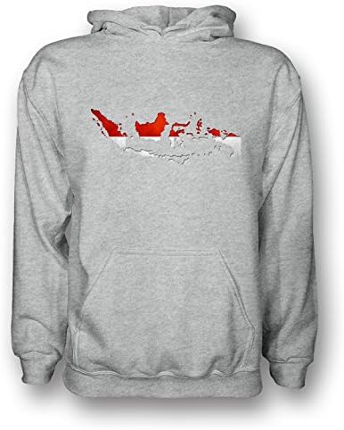Indonesia Indonesian Flag Map - Kids Hoodie