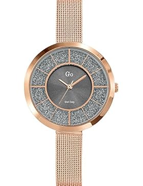 Go Girl Only–695020Damen-Armbanduhr 045J699Analog grau–Armband Stahl Rosa