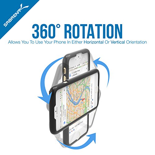 Sabrent Auto-Halterungen - Magnetische Universal-KFZ Smartphone Halterung fÃ¼r LÃ¼ftungsgitter (Air Vent) geeignet fÃ¼r ihre Handy: iPhone, Samsung, LG, Nexus, HTC, Motorola, Sony, oder GPS-GerÃ¤te, sowie andere Smartphones GerÃ¤te (CM-MGHB)