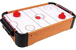 Small Foot Air Hockey de Table, Bois et Plastique, Peut être joué sur Toutes Les Tables, à partir de 5 Ans, 6705