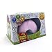 Lumitusi - Pink Elly "Easy Clean, Lullaby" Twilight Constellation Elephant Projector Night Light with Music, Rubber Finishing