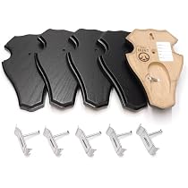 Produktbild von Keilerschilder Set – 3 Runde Trophäenschilder, Dunkle Eiche, 13 Cm Aufsatzfläche, Mit Alu-Eichenlaub