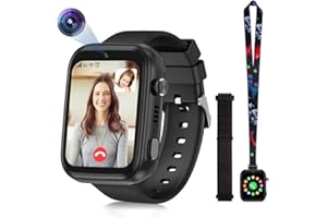 EURHOWING 4G Kinder Smartwatches, Smartwatch Telefon Uhr mit GPS-Tracker für Kinder, WLAN Video Telefonanruf, SOS, Schrittzähler, Kamera Weihnachten Geburtstag Spielzeug Geschenke für Jungen Mädchen