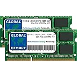 16GB (2 x 8GB) DDR3 1066MHz PC3-8500 204-PIN SODIMM MEMORY RAM KIT FOR MACBOOK & MACBOOK PRO 13" (MID 2010)