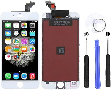 DOJA Barcelona | LCD Touch Screen for IPHONE 6 PLUS WHITE - HIGH QUALITY Replacement with Repair Tools