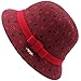 Produktbild Damen Strick Waschbecken Mützen, Winter Frauen mittleren Alters, Menschen, Hüte, Fisherman 's Hüten, Old Herren-Mützen, Schals, Winter Frauen, Wine red (a single hat), F (55-58cm) containing pump belt