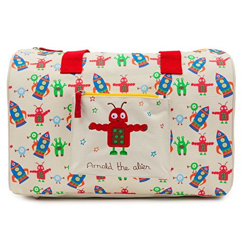 Pink Lining Arnold the Alien Overnight Bag