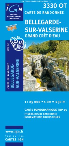 Bellegarde-Sur-Valserine / Grand Cret D'Eau GPS: Ign.3330ot en ligne Bellegarde-Sur-Valserine / Grand Cret D'Eau GPS: Ign.3330ot en ligne