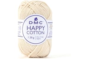 DMC - Happy cotton - Speciale Amigurumi - 100% cotone - Morbido e piacevole da lavorare | Gomitolo da 20 g - 43 m | 49 colori