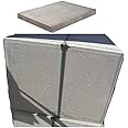 Marshalls Council Paving Slabs Flags BSS Pressed Natural Grey Pimple 600mm x 900mm x 50mm x 20 Deliveries to Mainland UK ONLY