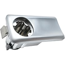 Poignée Porte Boîte à Gants Twowinds Compatible Citroën C-Elysee C2 C3 Berlingo, Peugeot 301 Partner - 8218A3 Gris
