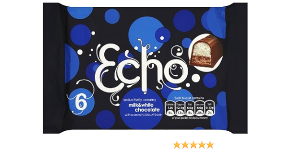 Fox's Echo Biscuits 6 Bars x 23 g (Pack 
